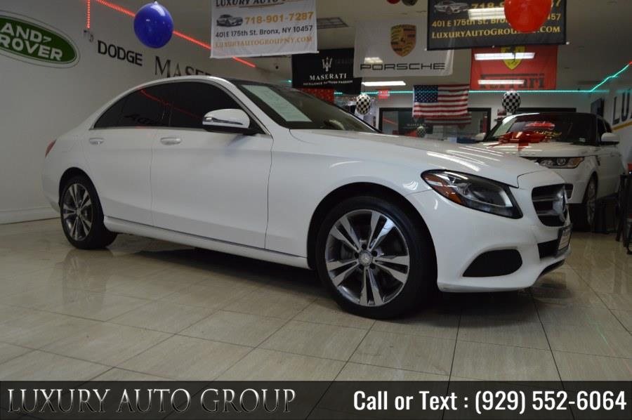 Used Mercedes-Benz C-Class 4dr Sdn C 300 Luxury 4MATIC 2016 | Luxury Auto Group. Bronx, New York Used Mercedes-Benz C-Class 4dr Sdn C 300 Luxury 4MATIC 2016 | Luxury Auto Group. Bronx, New York