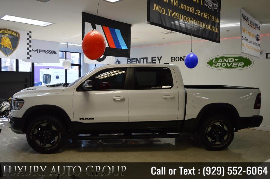 2019 Ram 1500 Rebel 4x4 Crew Cab 5''7" Box, available for sale in Bronx, New York | Luxury Auto Group. Bronx, New York 2019 Ram 1500 Rebel 4x4 Crew Cab 5''7" Box, available for sale in Bronx, New York | Luxury Auto Group. Bronx, New York
