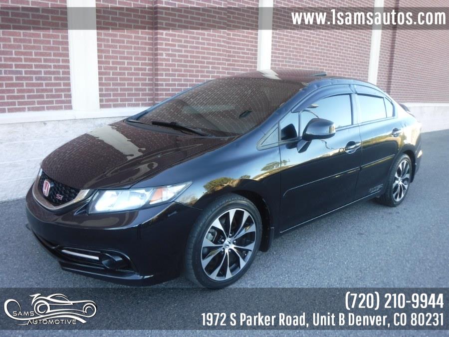 Used Honda Civic Sdn 4dr Man Si w/Navi 2013 | Sam's Automotive. Denver, Colorado