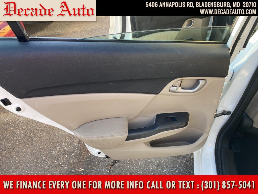 Used Honda Civic Sedan 4dr CVT LX 2014 | Decade Auto. Bladensburg, Maryland Used Honda Civic Sedan 4dr CVT LX 2014 | Decade Auto. Bladensburg, Maryland