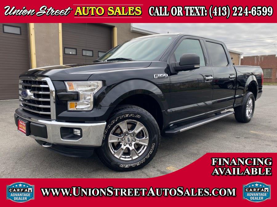 Used Ford F-150 4WD SuperCrew 145" XLT 2016 | Union Street Auto Sales. West Springfield, Massachusetts