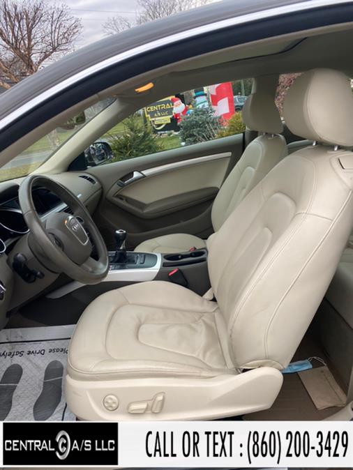 2011 Audi A5 2dr Cpe Man quattro 2.0T Premium Plus, available for sale in East Windsor, Connecticut | Central A/S LLC. East Windsor, Connecticut 2011 Audi A5 2dr Cpe Man quattro 2.0T Premium Plus, available for sale in East Windsor, Connecticut | Central A/S LLC. East Windsor, Connecticut