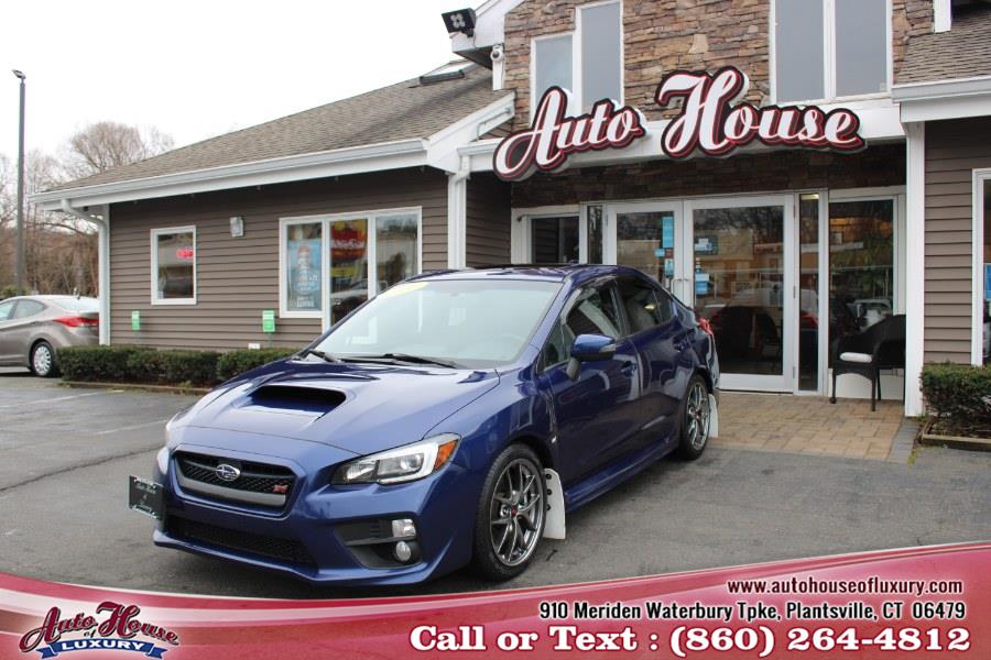 2016 Subaru WRX STI 4dr Sdn Limited w/Lip Spoiler, available for sale in Plantsville, Connecticut | Auto House of Luxury. Plantsville, Connecticut