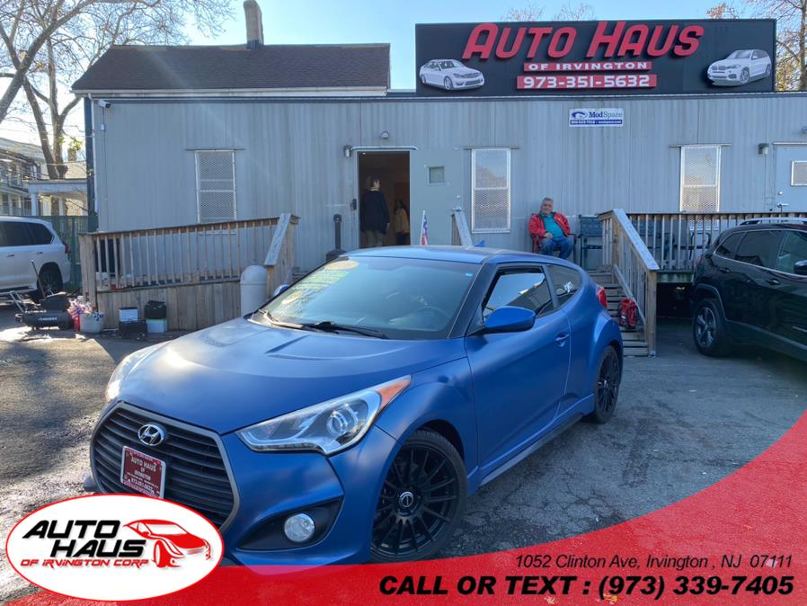 2016 Hyundai Veloster STICKSHIFT 3dr Cpe Auto Turbo, available for sale in Irvington , New Jersey | Auto Haus of Irvington Corp. Irvington , New Jersey