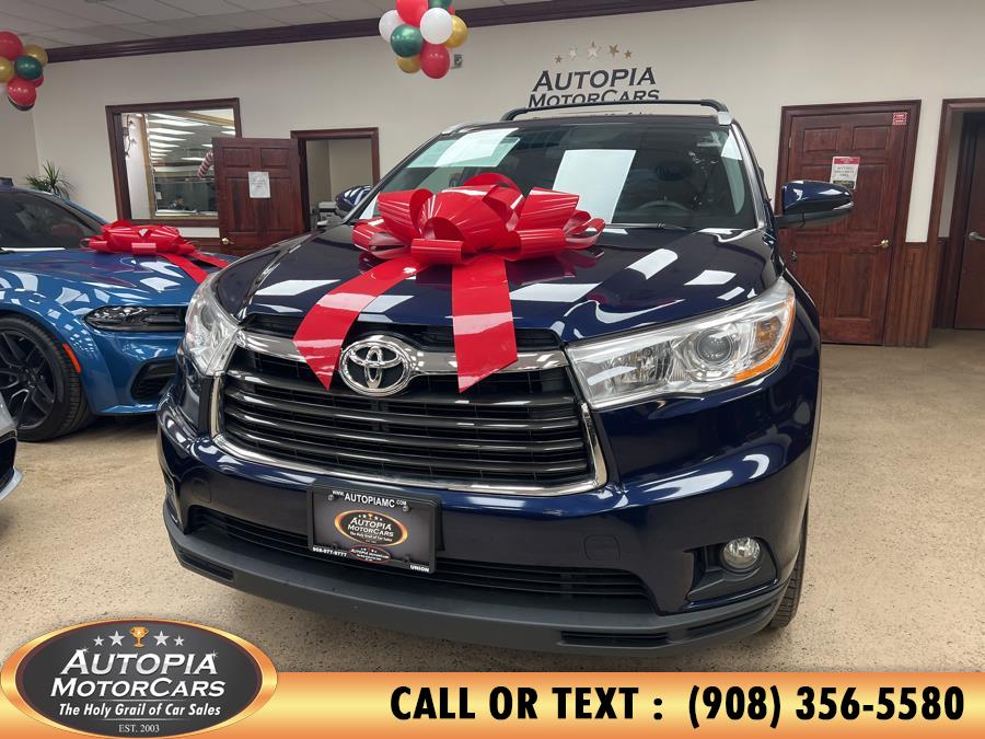 2016 Toyota Highlander AWD 4dr V6 XLE (Natl), available for sale in Union, New Jersey | Autopia Motorcars Inc. Union, New Jersey