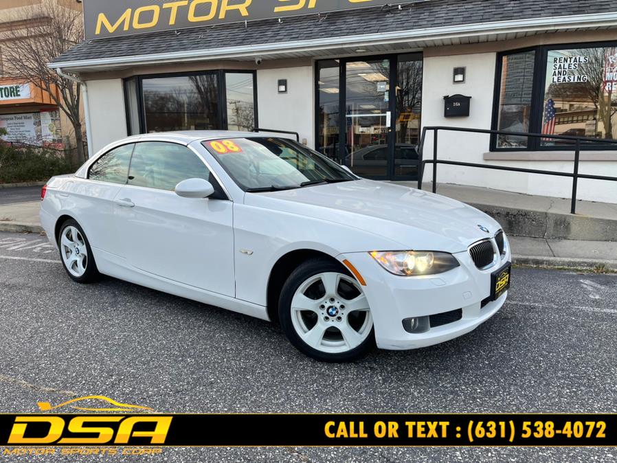 2008 BMW 3 Series 2dr Conv 328i SULEV, available for sale in Commack, New York | DSA Motor Sports Corp. Commack, New York 2008 BMW 3 Series 2dr Conv 328i SULEV, available for sale in Commack, New York | DSA Motor Sports Corp. Commack, New York