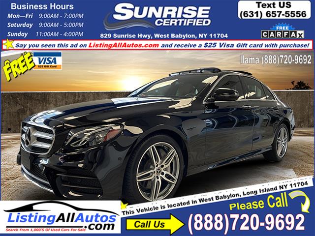 Used 2018 Mercedes-benz E-class in Patchogue, New York | www.ListingAllAutos.com. Patchogue, New York