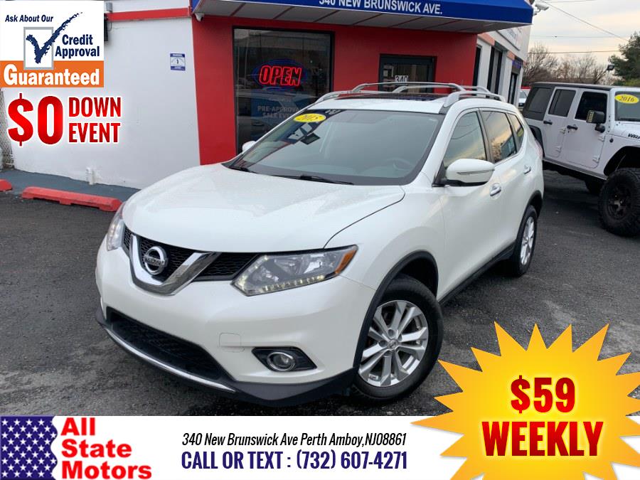 2015 Nissan Rogue AWD 4dr S, available for sale in Perth Amboy, New Jersey | All State Motor Inc. Perth Amboy, New Jersey