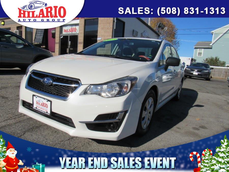 2015 Subaru Impreza Sedan Base, available for sale in Worcester, Massachusetts | Hilario's Auto Sales Inc.. Worcester, Massachusetts