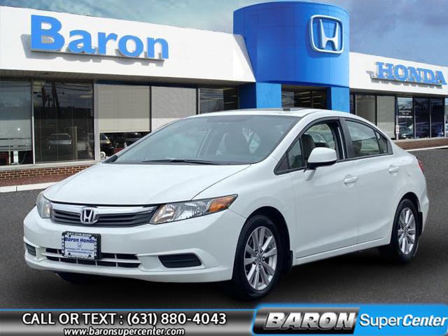 2012 Honda Civic Sdn EX-L, available for sale in Patchogue, New York | Baron Supercenter. Patchogue, New York