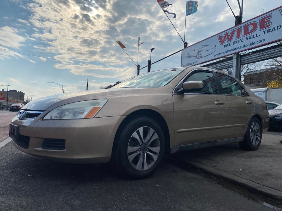 2006 Honda Accord Sdn LX AT PZEV, available for sale in Brooklyn, New York | Wide World Inc. Brooklyn, New York