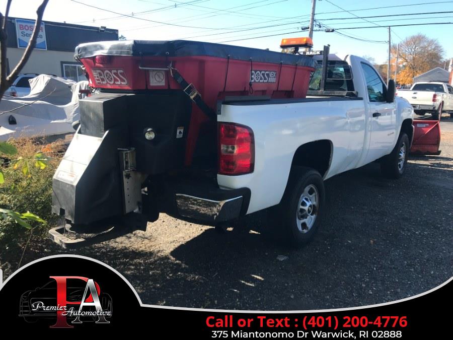 2012 Chevrolet Silverado 2500HD 4WD Reg Cab 133.7" Work Truck, available for sale in Warwick, Rhode Island | Premier Automotive Sales. Warwick, Rhode Island 2012 Chevrolet Silverado 2500HD 4WD Reg Cab 133.7" Work Truck, available for sale in Warwick, Rhode Island | Premier Automotive Sales. Warwick, Rhode Island