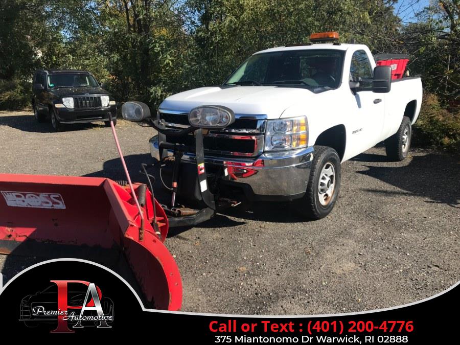 2012 Chevrolet Silverado 2500HD 4WD Reg Cab 133.7" Work Truck, available for sale in Warwick, Rhode Island | Premier Automotive Sales. Warwick, Rhode Island 2012 Chevrolet Silverado 2500HD 4WD Reg Cab 133.7" Work Truck, available for sale in Warwick, Rhode Island | Premier Automotive Sales. Warwick, Rhode Island