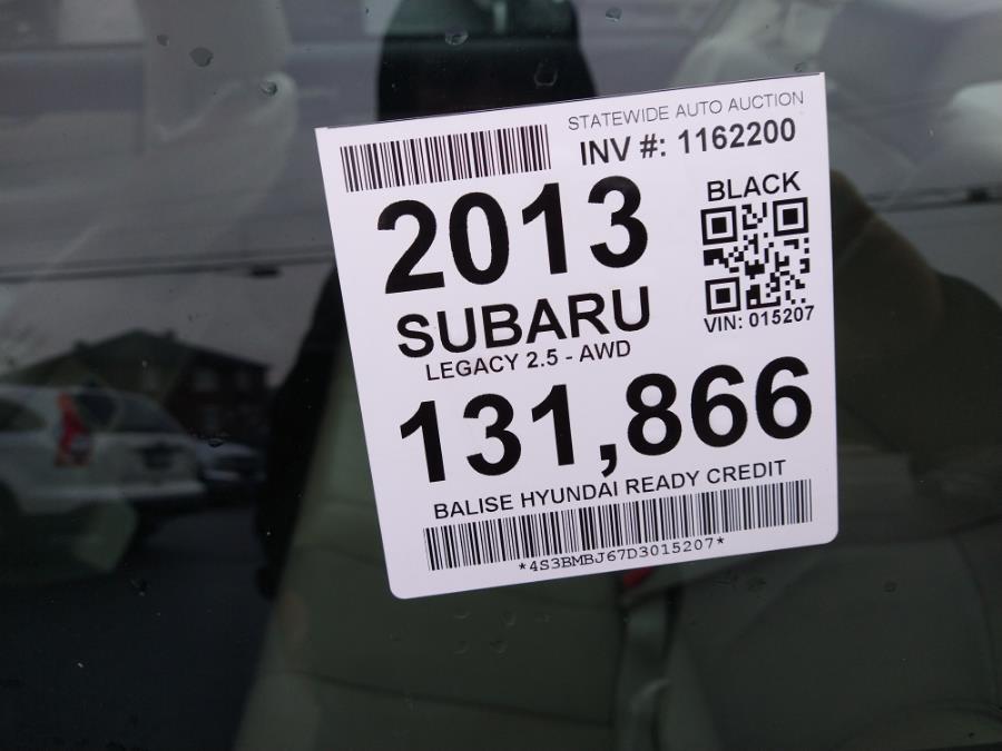 2013 Subaru Legacy 4dr Sdn H4 Auto 2.5i Limited, available for sale in Brewster, New York | A & R Service Center Inc. Brewster, New York 2013 Subaru Legacy 4dr Sdn H4 Auto 2.5i Limited, available for sale in Brewster, New York | A & R Service Center Inc. Brewster, New York