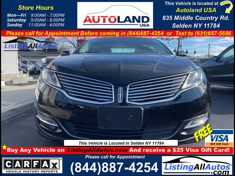Used Lincoln Mkz  2016 | www.ListingAllAutos.com. Patchogue, New York