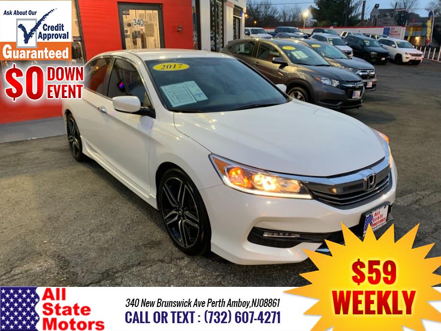 2017 Honda Accord Sedan Sport CVT, available for sale in Perth Amboy, New Jersey | All State Motor Inc. Perth Amboy, New Jersey 2017 Honda Accord Sedan Sport CVT, available for sale in Perth Amboy, New Jersey | All State Motor Inc. Perth Amboy, New Jersey