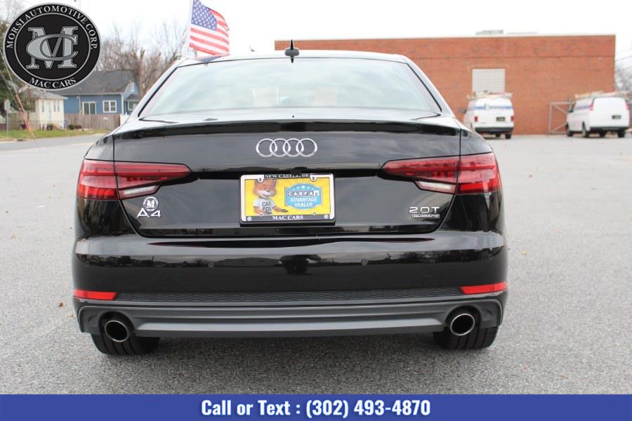 Used Audi A4 2.0 TFSI Tech Premium Plus S Tronic quattro AWD 2018 | Morsi Automotive Corp. New Castle, Delaware Used Audi A4 2.0 TFSI Tech Premium Plus S Tronic quattro AWD 2018 | Morsi Automotive Corp. New Castle, Delaware