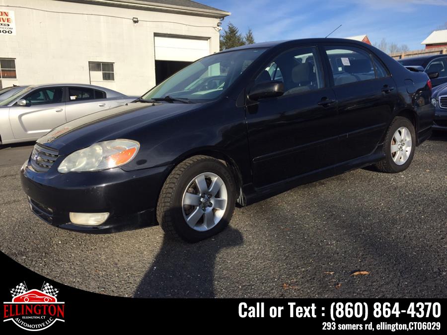 Used Toyota Corolla 4dr Sdn S Auto 2003 | Ellington Automotive LLC. Ellington, Connecticut Used Toyota Corolla 4dr Sdn S Auto 2003 | Ellington Automotive LLC. Ellington, Connecticut
