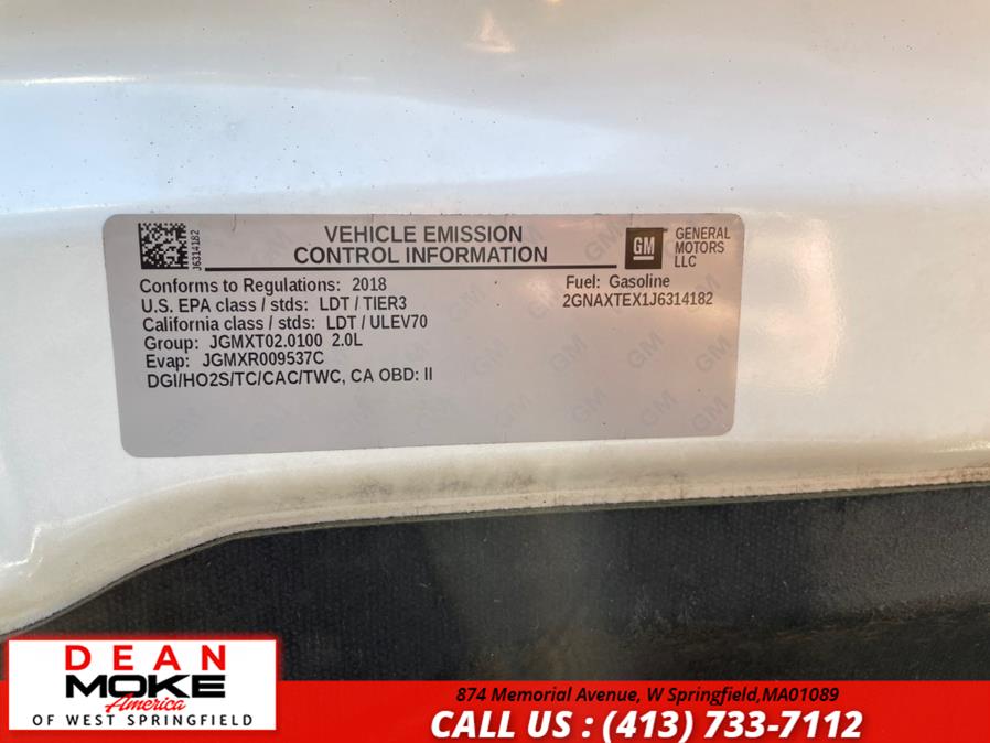 Used Chevrolet Equinox AWD 4dr LT w/2LT 2018 | Dean Moke America of West Springfield. W Springfield, Massachusetts Used Chevrolet Equinox AWD 4dr LT w/2LT 2018 | Dean Moke America of West Springfield. W Springfield, Massachusetts