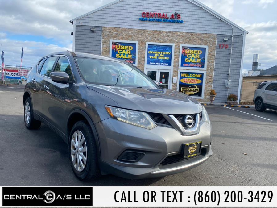 2014 Nissan Rogue AWD 4dr S, available for sale in East Windsor, Connecticut | Central A/S LLC. East Windsor, Connecticut