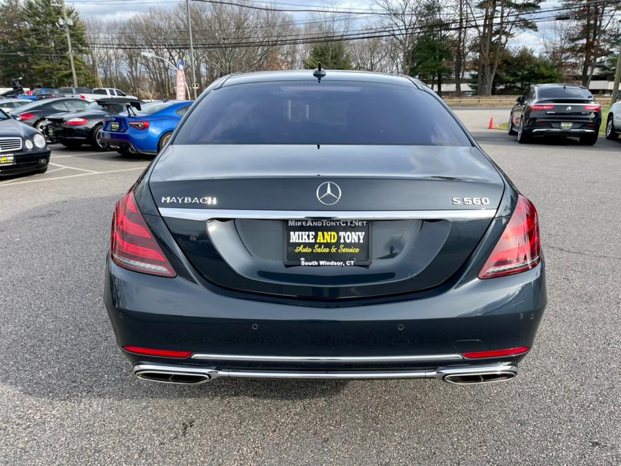 2018 Mercedes-Benz S-Class Maybach S 560 4MATIC Sedan, available for sale in South Windsor, Connecticut | Mike And Tony Auto Sales, Inc. South Windsor, Connecticut 2018 Mercedes-Benz S-Class Maybach S 560 4MATIC Sedan, available for sale in South Windsor, Connecticut | Mike And Tony Auto Sales, Inc. South Windsor, Connecticut
