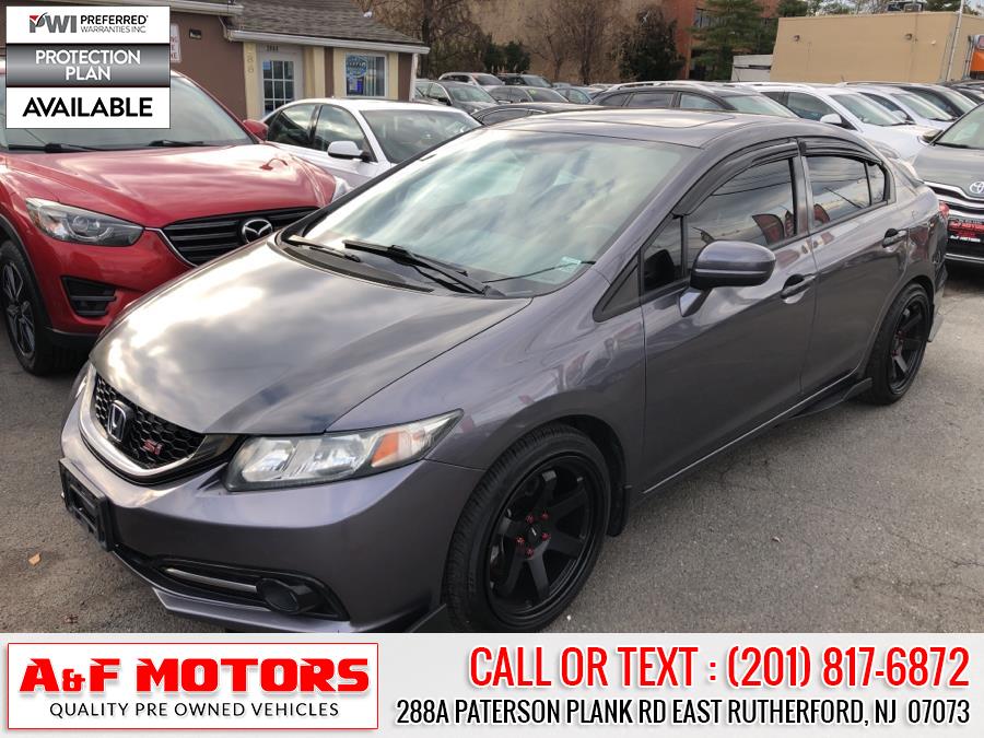 Used Honda Civic Sedan 4dr Man Si 2015 | A&F Motors LLC. East Rutherford, New Jersey Used Honda Civic Sedan 4dr Man Si 2015 | A&F Motors LLC. East Rutherford, New Jersey