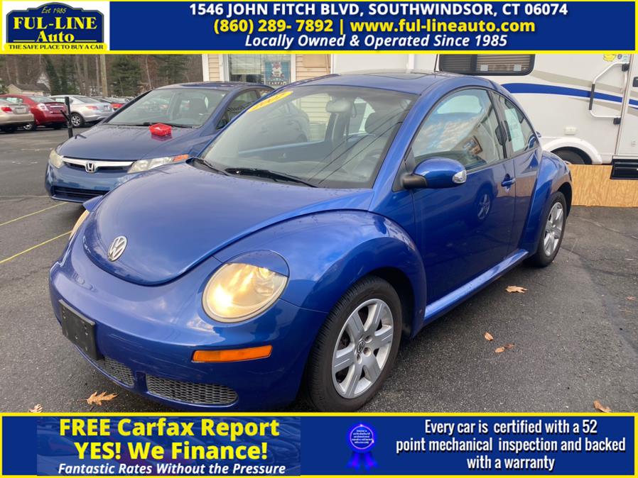 2007 Volkswagen New Beetle Coupe 2dr Auto PZEV, available for sale in South Windsor , Connecticut | Ful-line Auto LLC. South Windsor , Connecticut