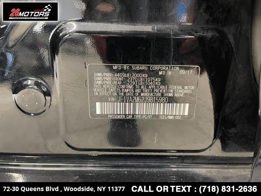 Used Subaru WRX STI Manual 2018 | 26 Motors Queens. Woodside, New York Used Subaru WRX STI Manual 2018 | 26 Motors Queens. Woodside, New York