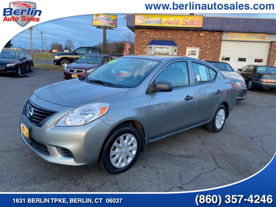 Used Nissan Versa 4dr Sdn CVT 1.6 S 2012 | Berlin Auto Sales LLC. Berlin, Connecticut