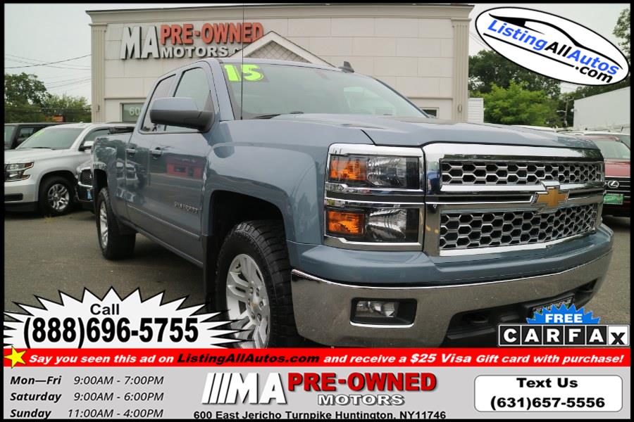 Used 2015 Chevrolet Silverado 1500 Double cab in Patchogue, New York | www.ListingAllAutos.com. Patchogue, New York