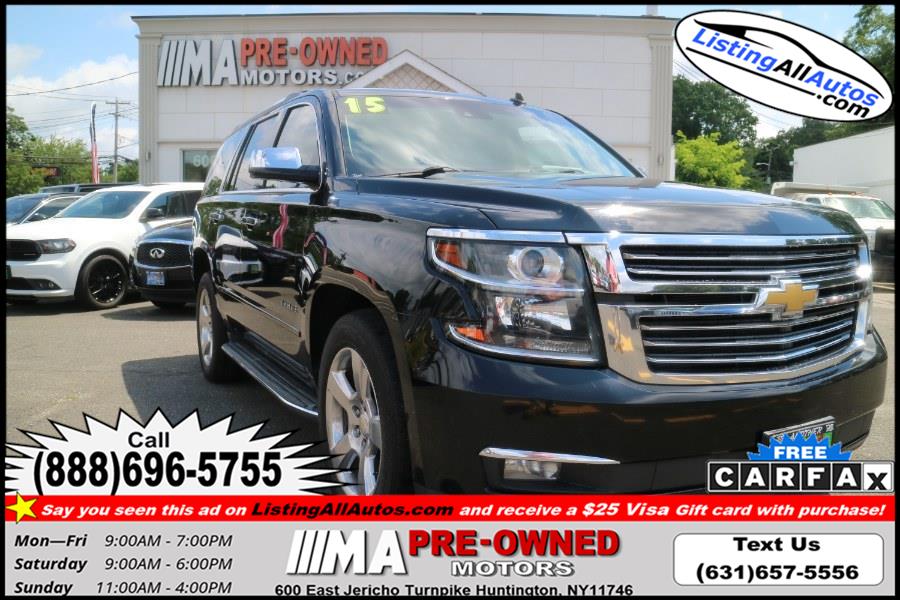 Used 2015 Chevrolet Tahoe LTZ in Patchogue, New York | www.ListingAllAutos.com. Patchogue, New York