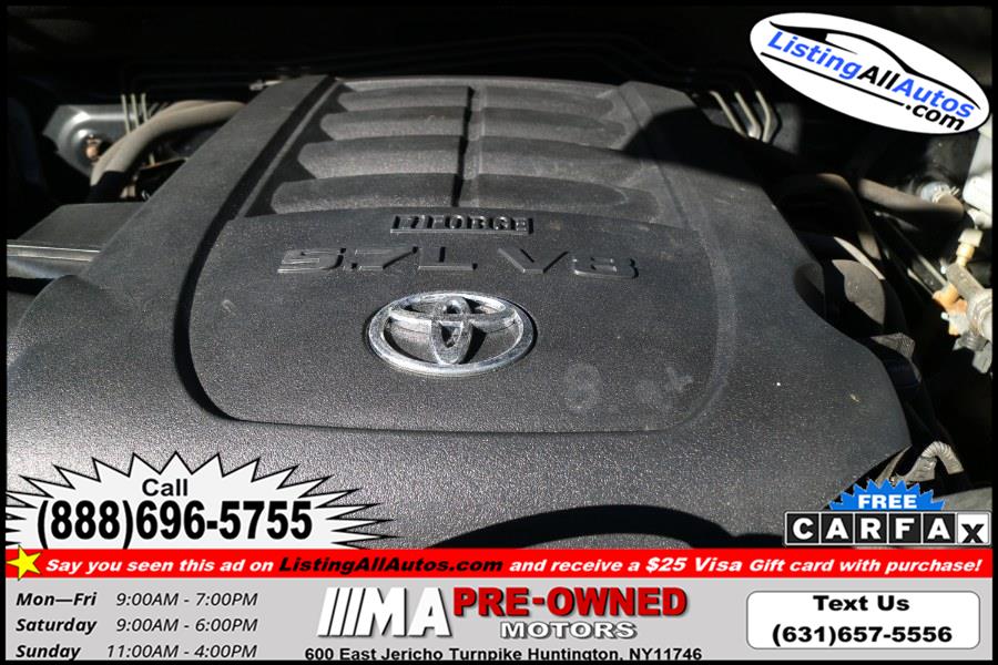 Used Toyota Tundra 4WD Truck CrewMax 5.7L V8 6-Spd AT (Natl) 2013 | www.ListingAllAutos.com. Patchogue, New York