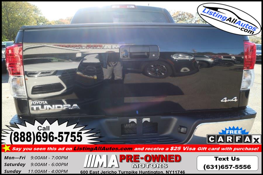 Used Toyota Tundra 4WD Truck CrewMax 5.7L V8 6-Spd AT (Natl) 2013 | www.ListingAllAutos.com. Patchogue, New York
