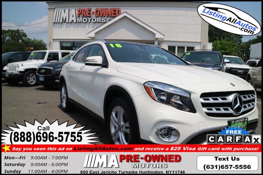 Used 2018 Mercedes-Benz GLA in Patchogue, New York | www.ListingAllAutos.com. Patchogue, New York