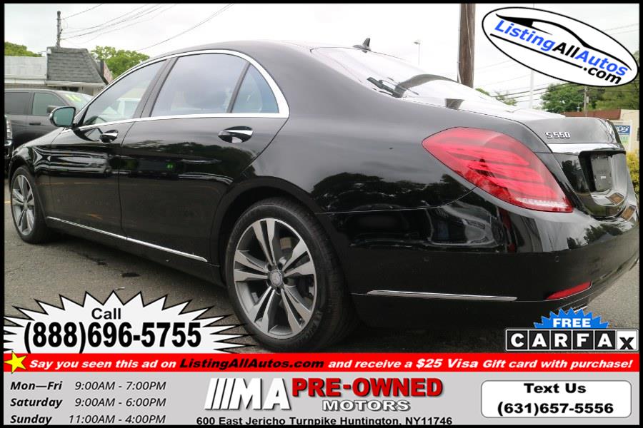Used Mercedes-Benz S-Class 4dr Sdn S550 4MATIC 2015 | www.ListingAllAutos.com. Patchogue, New York