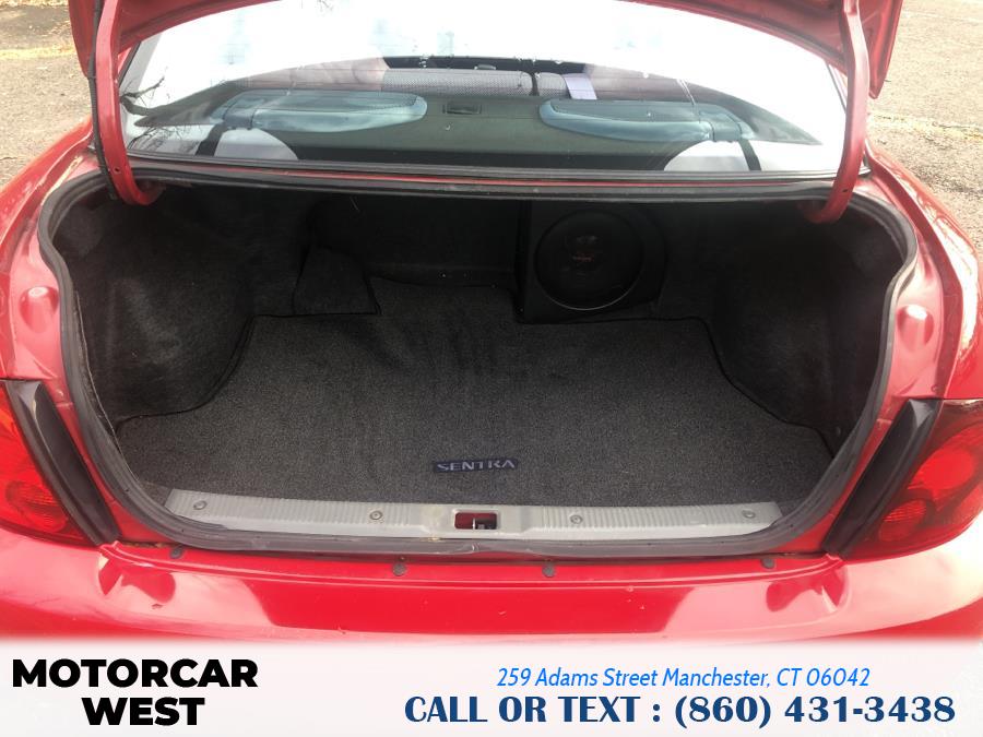 2005 Nissan Sentra 4dr Sdn I4 Auto 1.8 S SULEV, available for sale in Manchester, Connecticut | Motorcar West. Manchester, Connecticut 2005 Nissan Sentra 4dr Sdn I4 Auto 1.8 S SULEV, available for sale in Manchester, Connecticut | Motorcar West. Manchester, Connecticut