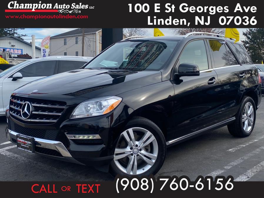 2015 Mercedes-Benz M-Class 4MATIC 4dr ML350, available for sale in Linden, New Jersey | Champion Auto Sales. Linden, New Jersey