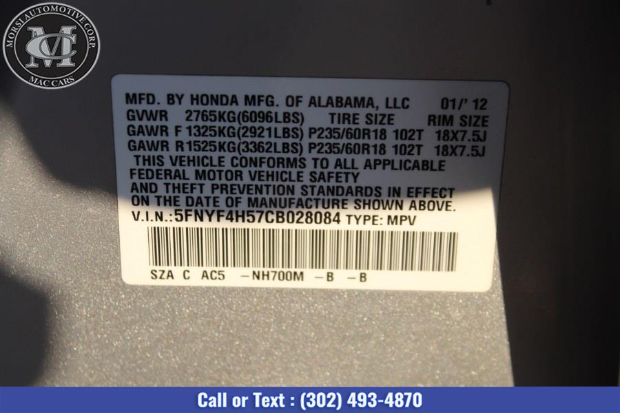 Used Honda Pilot 4WD 4dr EX-L 2012 | Morsi Automotive Corp. New Castle, Delaware Used Honda Pilot 4WD 4dr EX-L 2012 | Morsi Automotive Corp. New Castle, Delaware