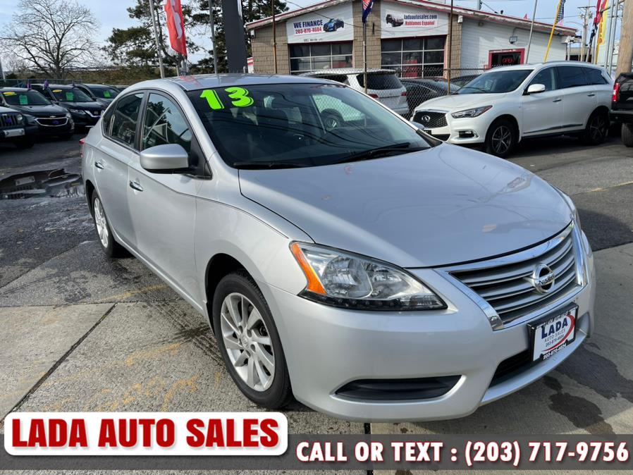 2013 Nissan Sentra 4dr Sdn I4 CVT SV, available for sale in Bridgeport, Connecticut | Lada Auto Sales. Bridgeport, Connecticut