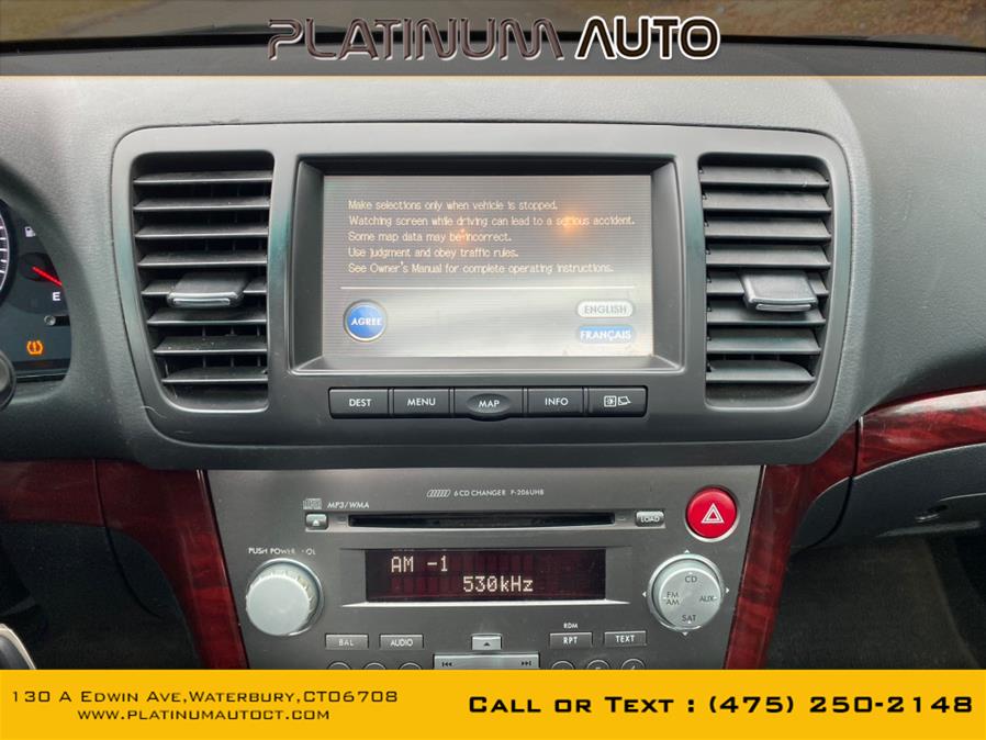 2009 Subaru Outback 4dr H4 Auto XT Ltd w/Nav, available for sale in Waterbury, Connecticut | Platinum Auto Care. Waterbury, Connecticut 2009 Subaru Outback 4dr H4 Auto XT Ltd w/Nav, available for sale in Waterbury, Connecticut | Platinum Auto Care. Waterbury, Connecticut