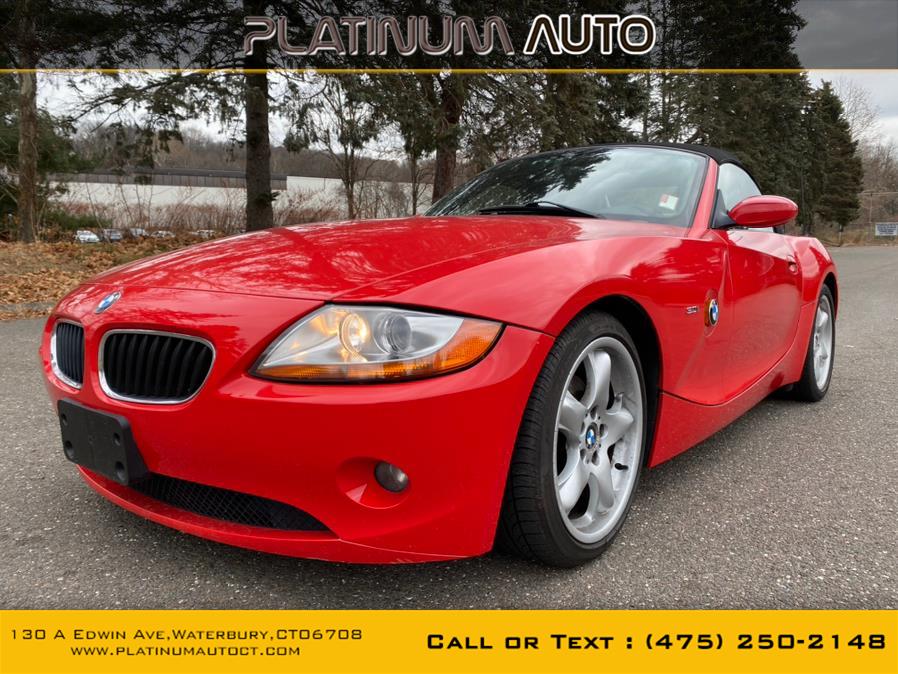Used BMW Z4 Z4 2dr Roadster 3.0i 2003 | Platinum Auto Care. Waterbury, Connecticut Used BMW Z4 Z4 2dr Roadster 3.0i 2003 | Platinum Auto Care. Waterbury, Connecticut