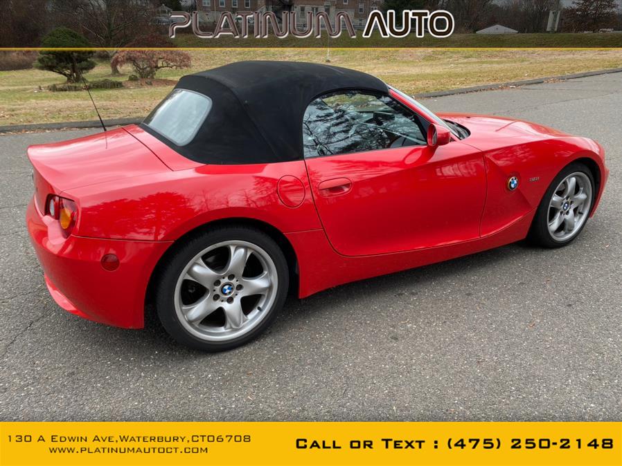 Used BMW Z4 Z4 2dr Roadster 3.0i 2003 | Platinum Auto Care. Waterbury, Connecticut Used BMW Z4 Z4 2dr Roadster 3.0i 2003 | Platinum Auto Care. Waterbury, Connecticut