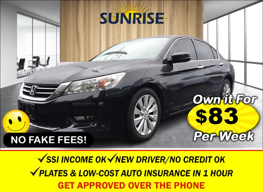 2015 Honda Accord Sedan 4dr V6 Auto Touring, available for sale in Rosedale, New York | Sunrise Auto Sales. Rosedale, New York