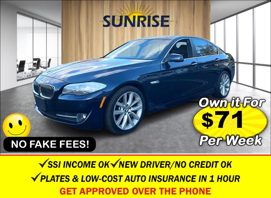 2013 BMW 5 Series 4dr Sdn 535i xDrive AWD, available for sale in Rosedale, New York | Sunrise Auto Sales. Rosedale, New York
