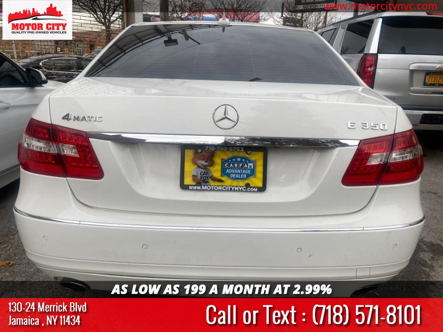 Used Mercedes-Benz E-Class 4dr Sdn E350 Luxury 4MATIC 2012 | Motor City. Jamaica, New York Used Mercedes-Benz E-Class 4dr Sdn E350 Luxury 4MATIC 2012 | Motor City. Jamaica, New York
