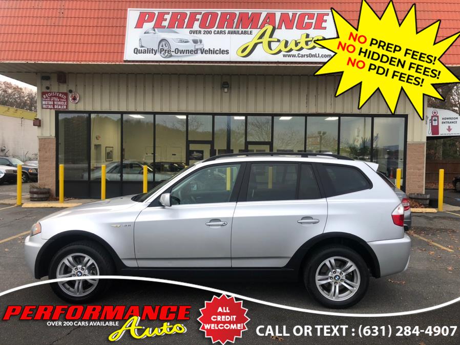 2006 BMW X3 X3 4dr AWD 3.0i, available for sale in Bohemia, New York | Performance Auto Inc. Bohemia, New York 2006 BMW X3 X3 4dr AWD 3.0i, available for sale in Bohemia, New York | Performance Auto Inc. Bohemia, New York