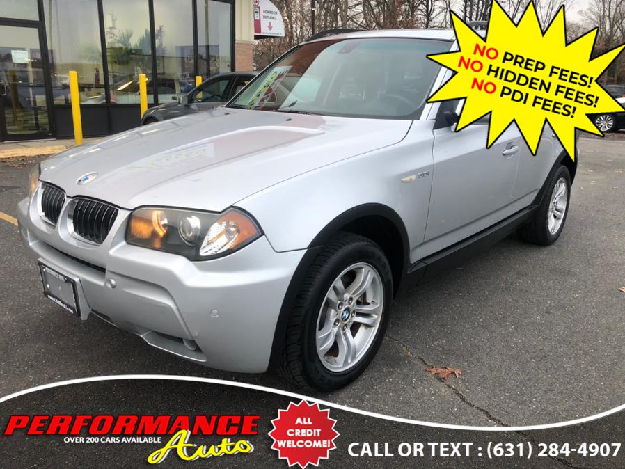 2006 BMW X3 X3 4dr AWD 3.0i, available for sale in Bohemia, New York | Performance Auto Inc. Bohemia, New York 2006 BMW X3 X3 4dr AWD 3.0i, available for sale in Bohemia, New York | Performance Auto Inc. Bohemia, New York