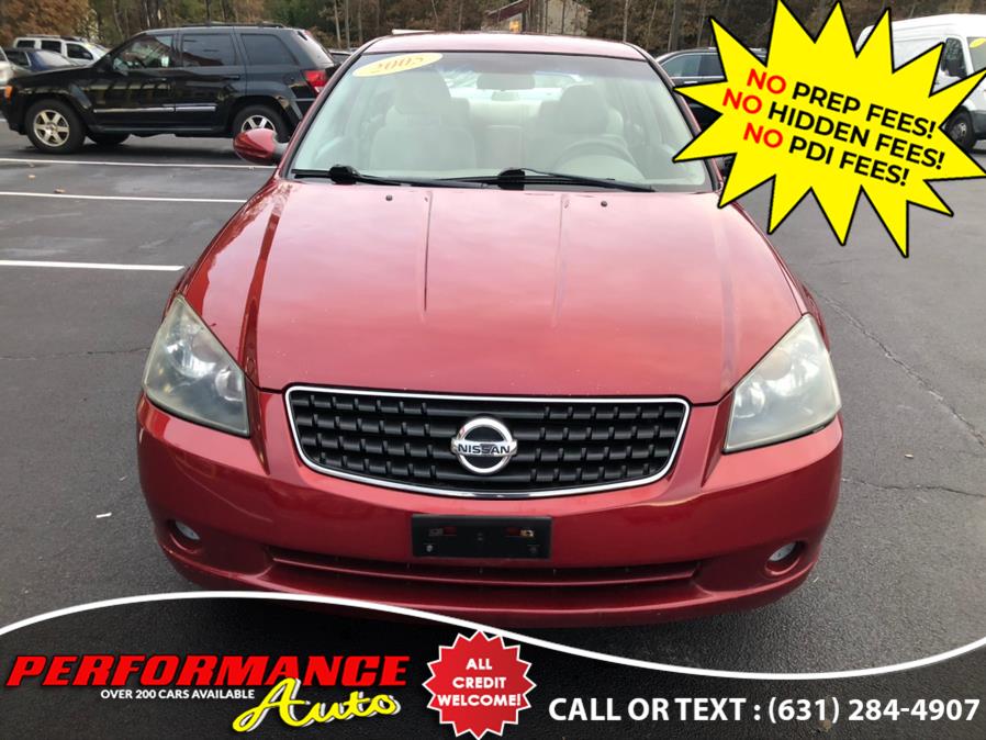 2005 Nissan Altima 4dr Sdn I4 Auto 2.5 S PZEV, available for sale in Bohemia, New York | Performance Auto Inc. Bohemia, New York 2005 Nissan Altima 4dr Sdn I4 Auto 2.5 S PZEV, available for sale in Bohemia, New York | Performance Auto Inc. Bohemia, New York
