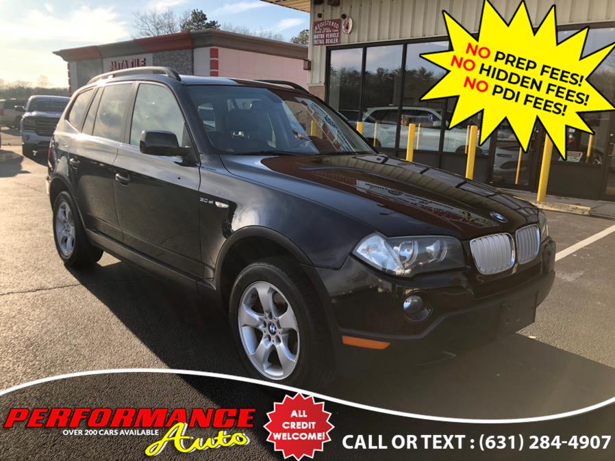 2008 BMW X3 AWD 4dr 3.0si, available for sale in Bohemia, New York | Performance Auto Inc. Bohemia, New York