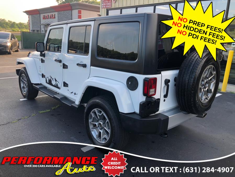 2015 Jeep Wrangler Unlimited 4WD 4dr Sahara, available for sale in Bohemia, New York | Performance Auto Inc. Bohemia, New York 2015 Jeep Wrangler Unlimited 4WD 4dr Sahara, available for sale in Bohemia, New York | Performance Auto Inc. Bohemia, New York